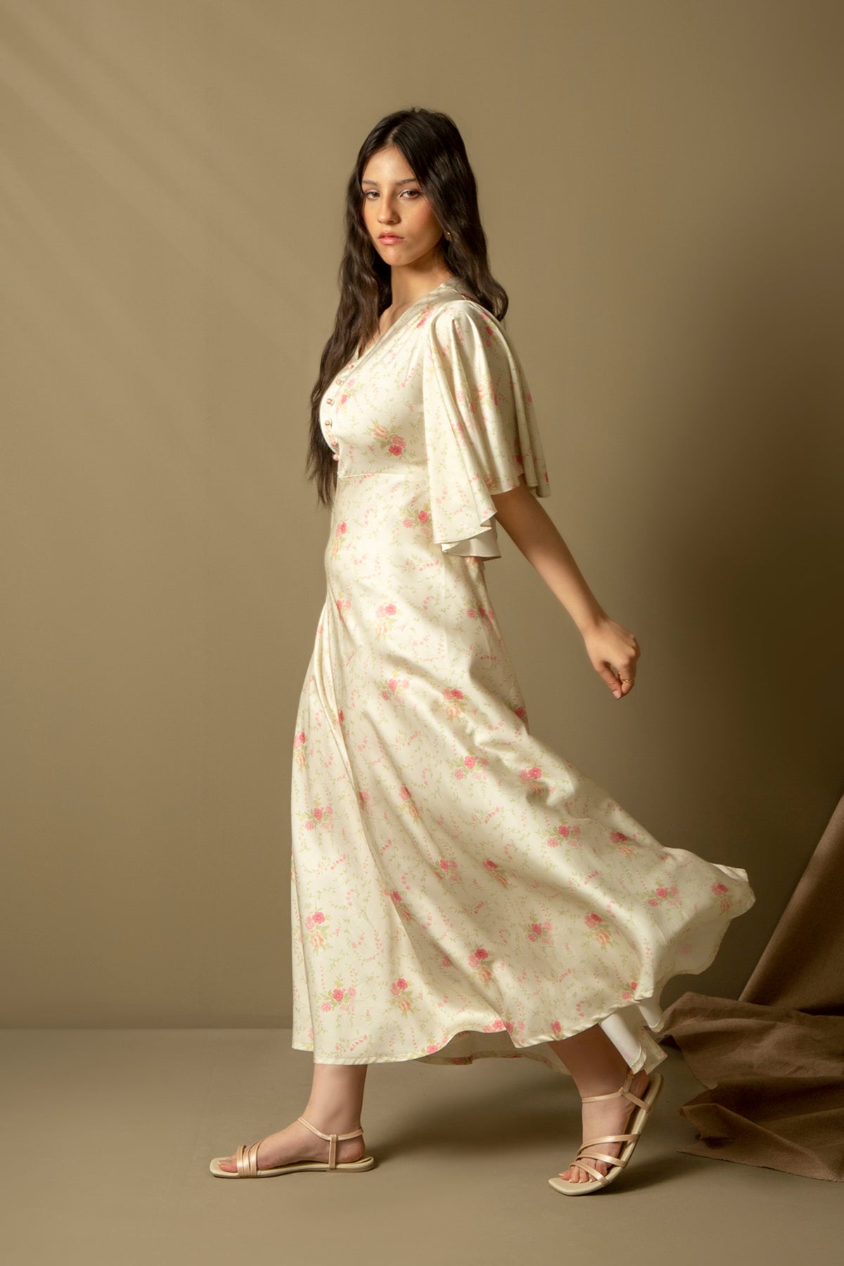 REGULAR FIT MAXI DRESS