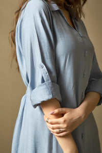 LINEN DRESS