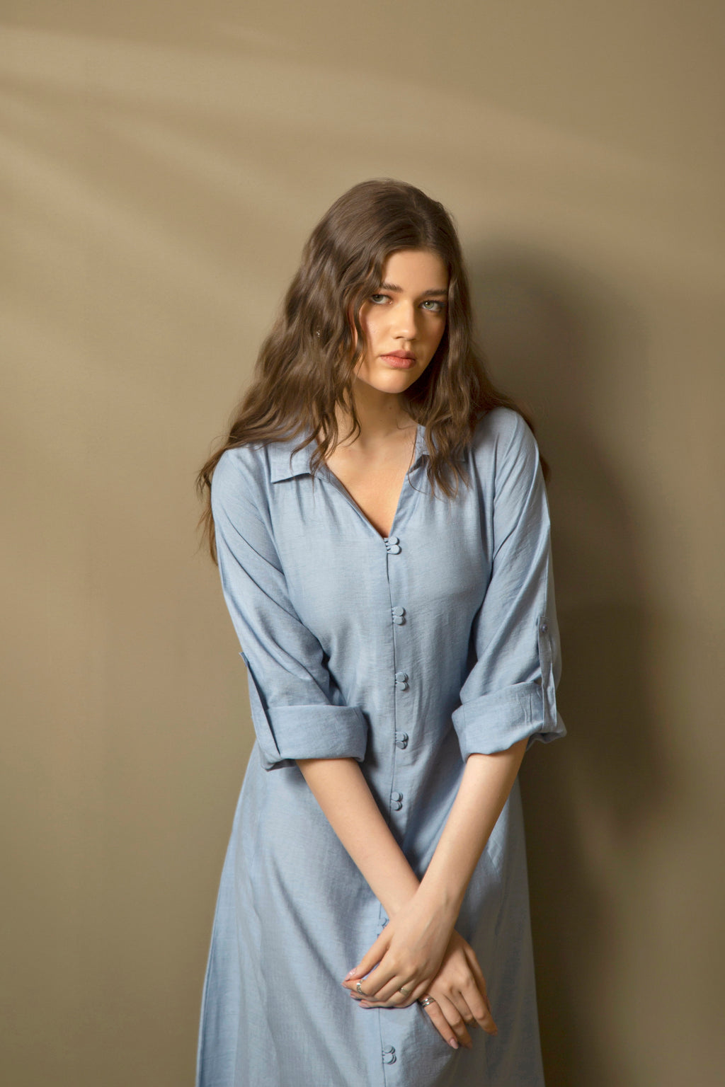 LINEN DRESS