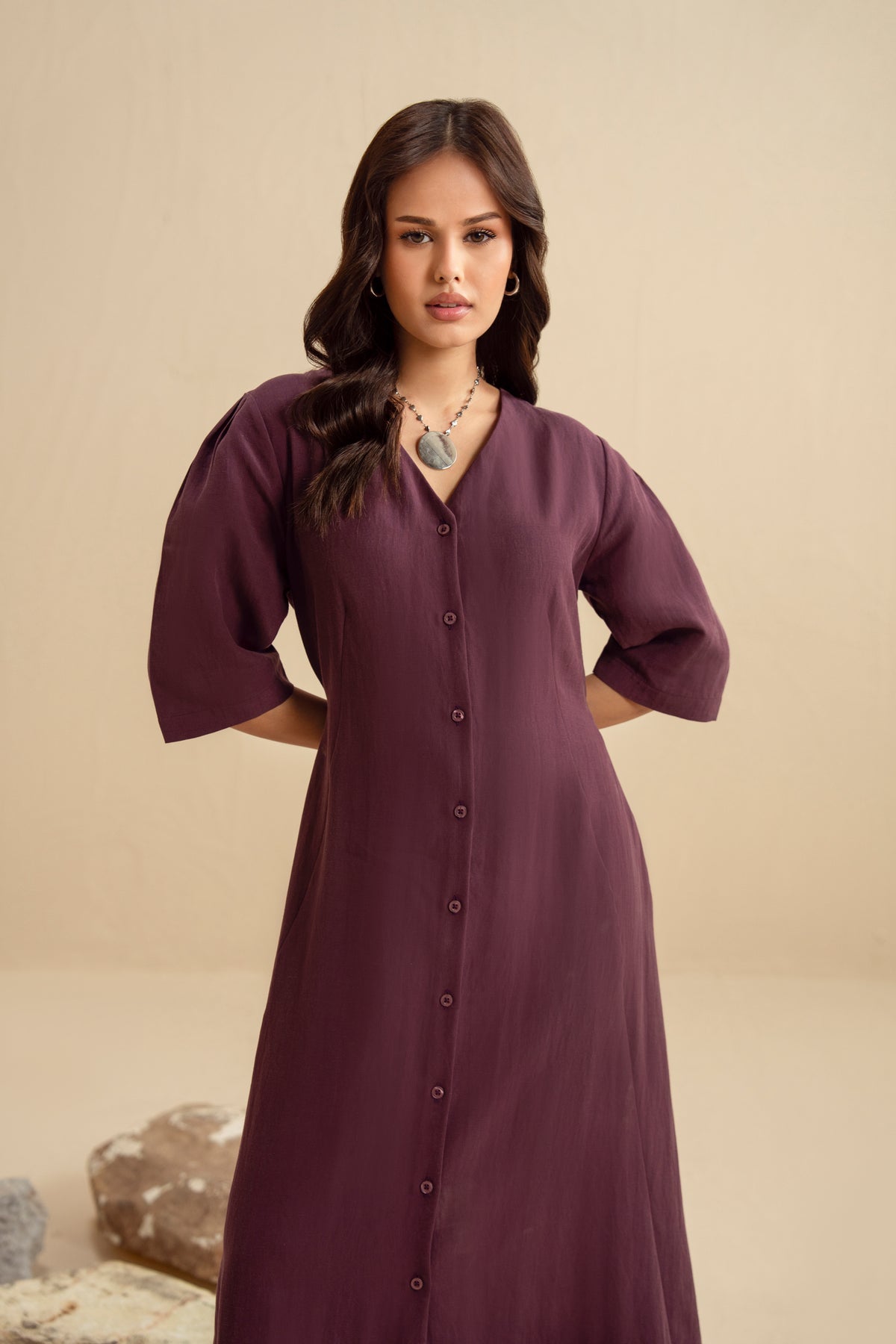 REGULAR FIT DRESS