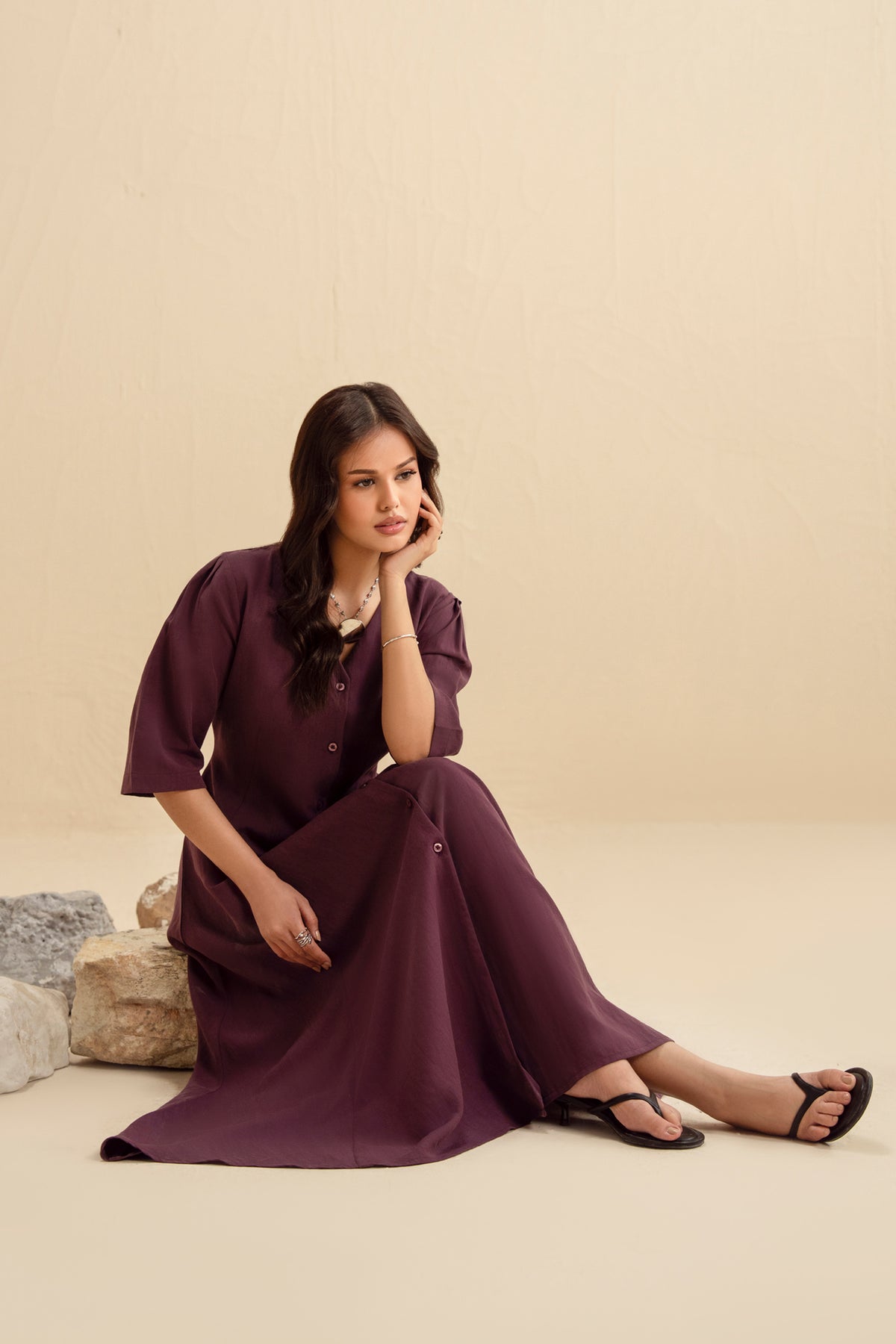 REGULAR FIT DRESS