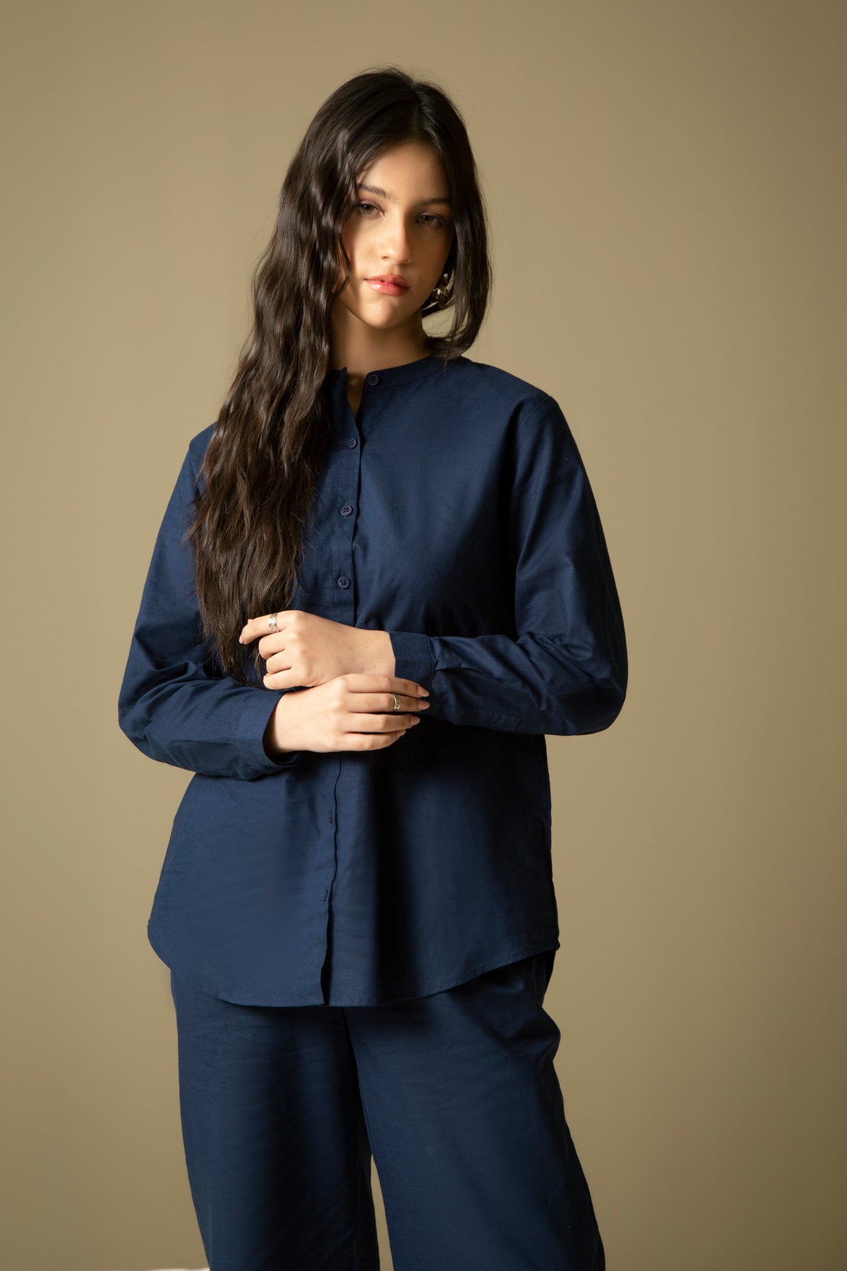 COTTON LINEN REGULAR FIT CO-ORD SET