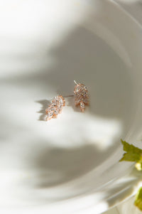 Rose Gold Stud Earrings