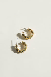 Golden Hoop Earrings