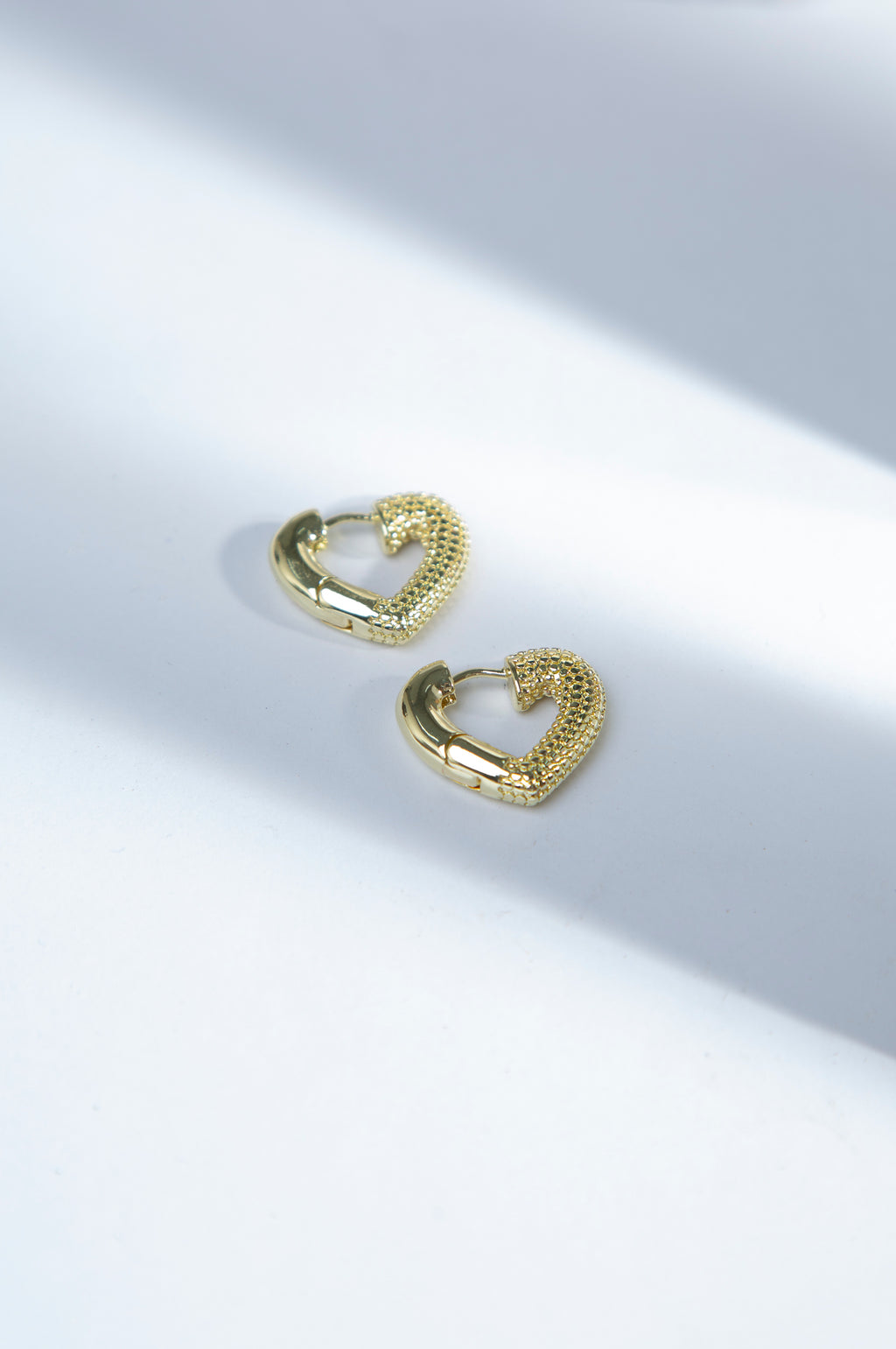 Minimalist Gold-tone Brass Earrings