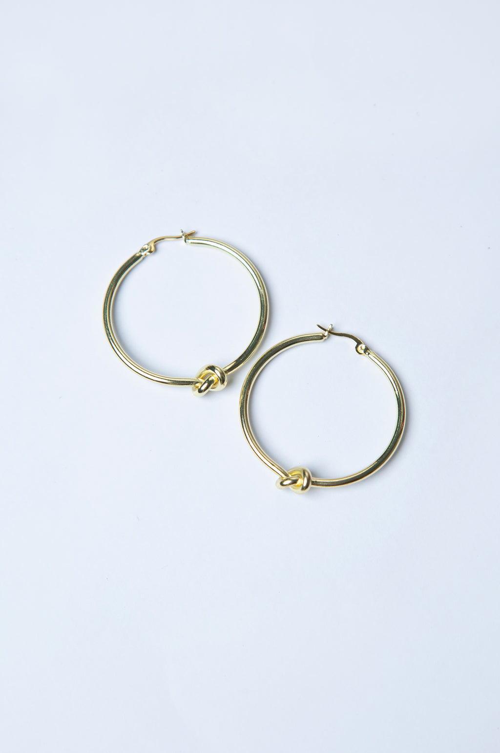 Loop style Golden Earrings