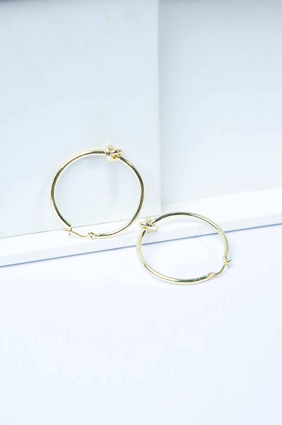 Loop style Golden Earrings