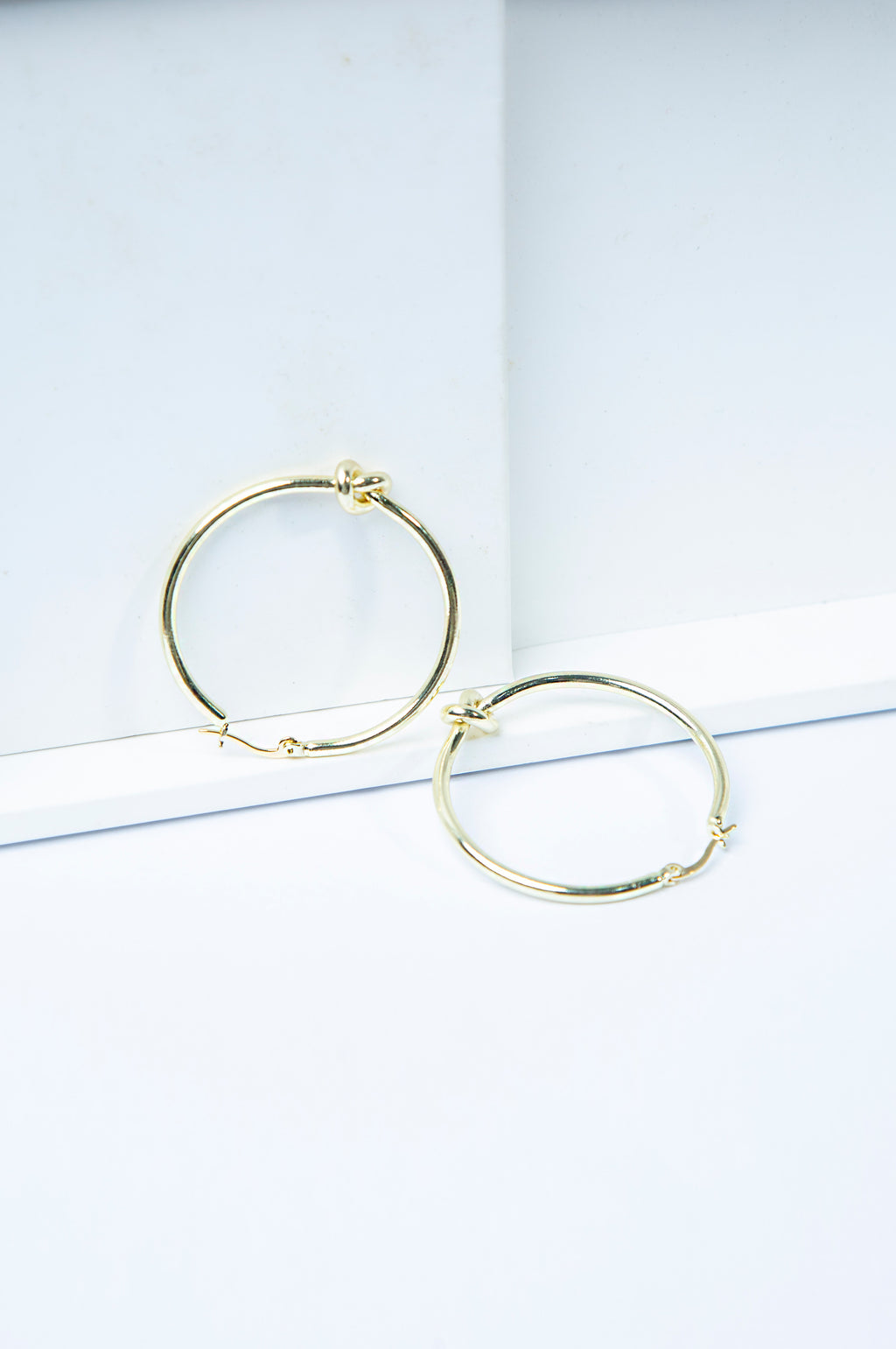 Loop style Golden Earrings