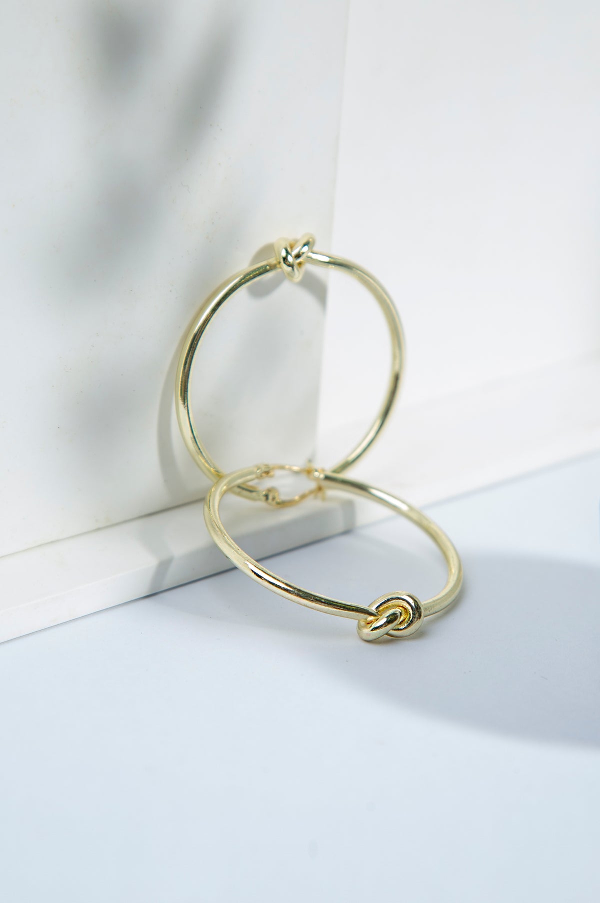 Loop style Golden Earrings