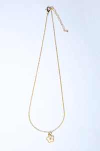Gold-Plated Brass Necklace