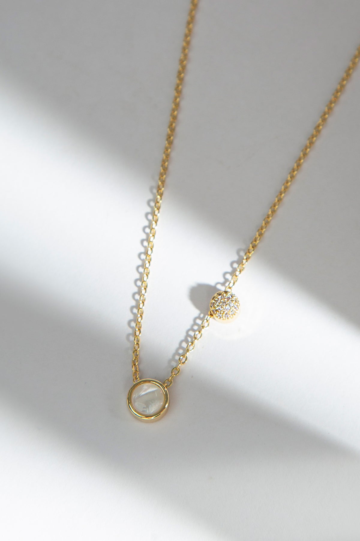 Gold-Plated Brass Necklace
