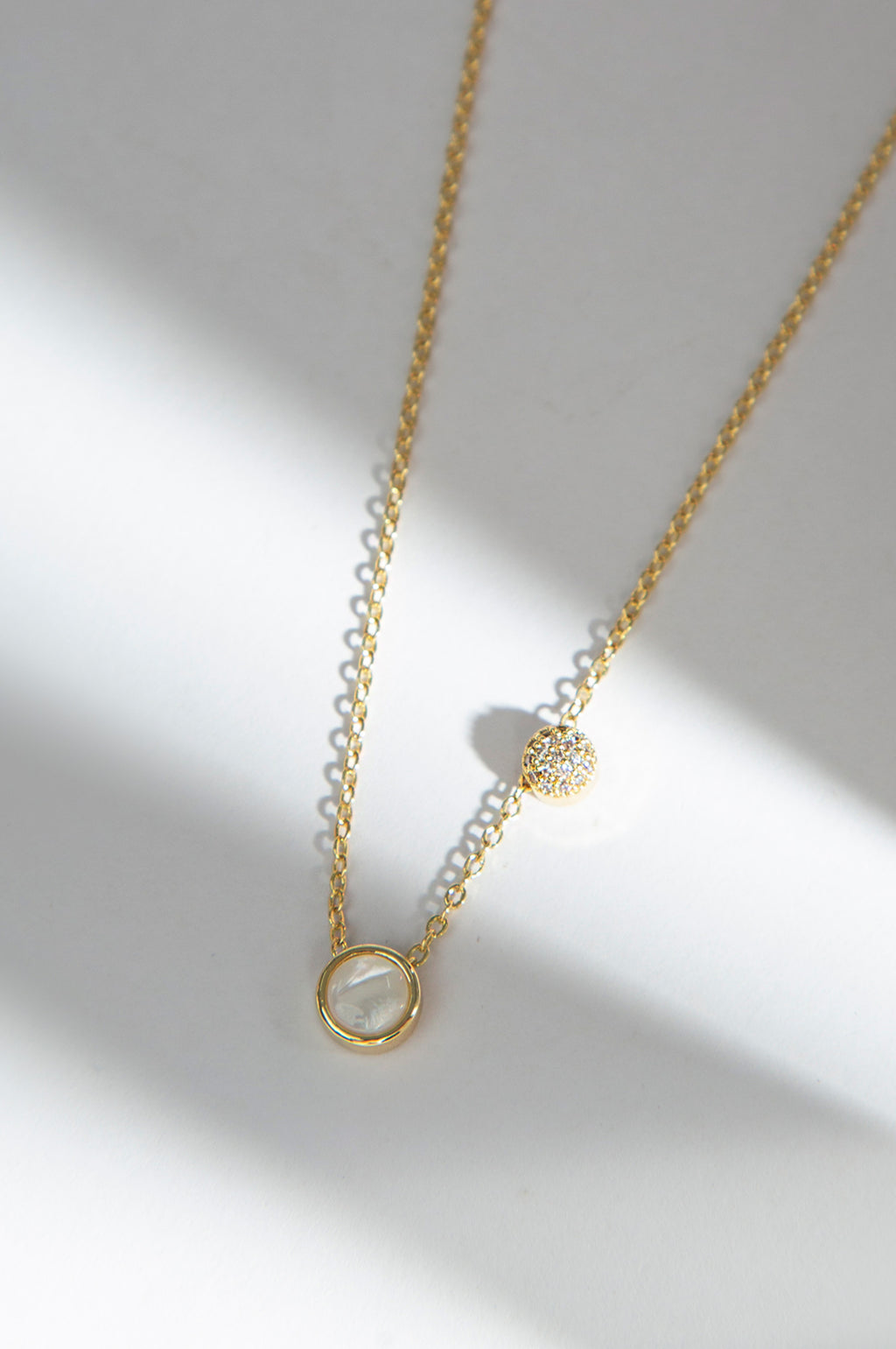 Gold-Plated Brass Necklace