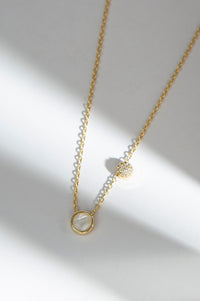 Gold-Plated Brass Necklace