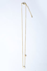 Gold-Plated Brass Necklace