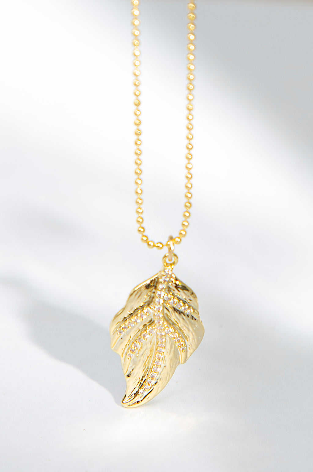 18K Gold-Plated Zirconia Necklace