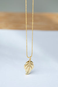 18K Gold-Plated Zirconia Necklace