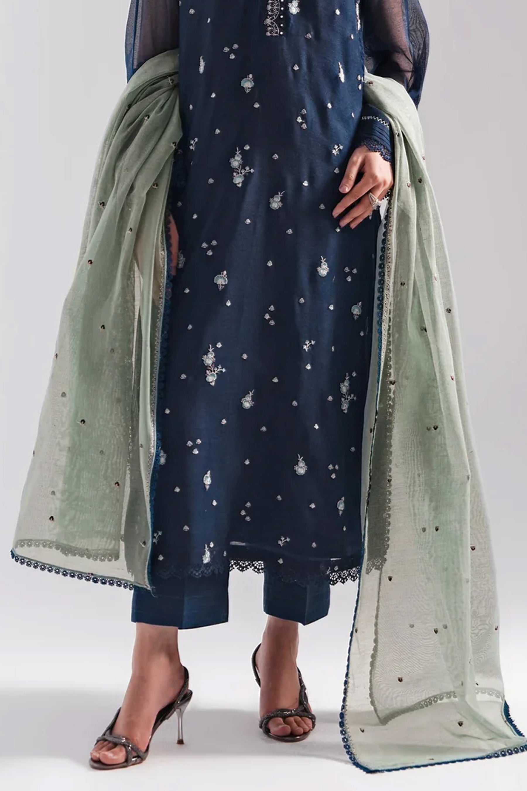 DYED RAW SILK BOTTOM (FACTORY E-OUTLET)