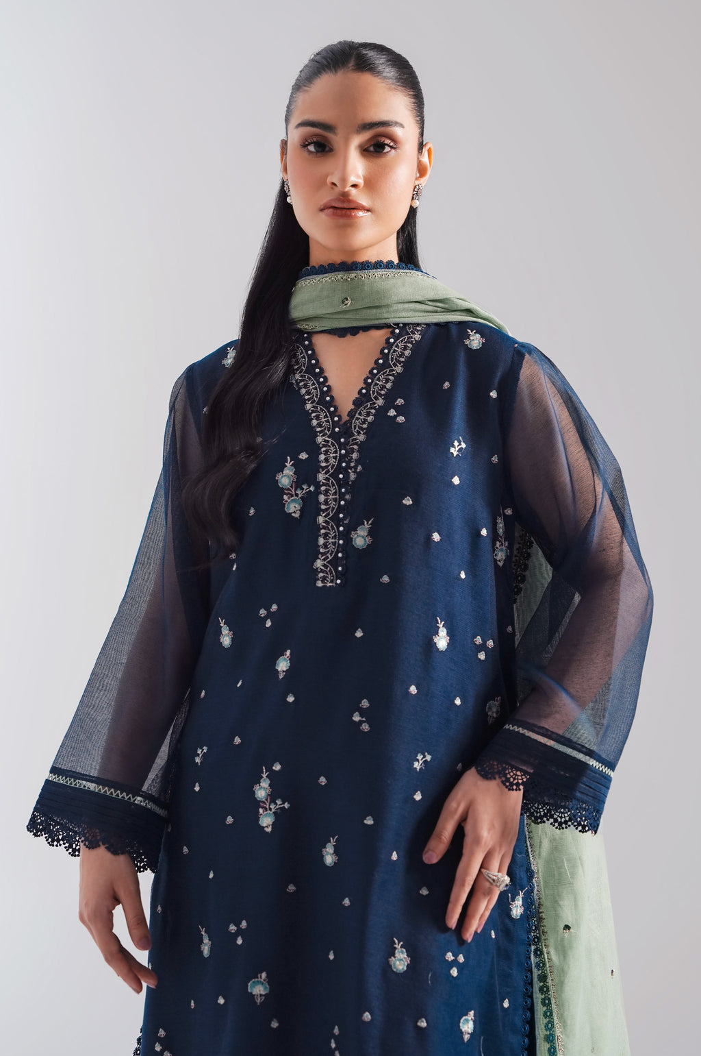 EMBROIDERED SUIT