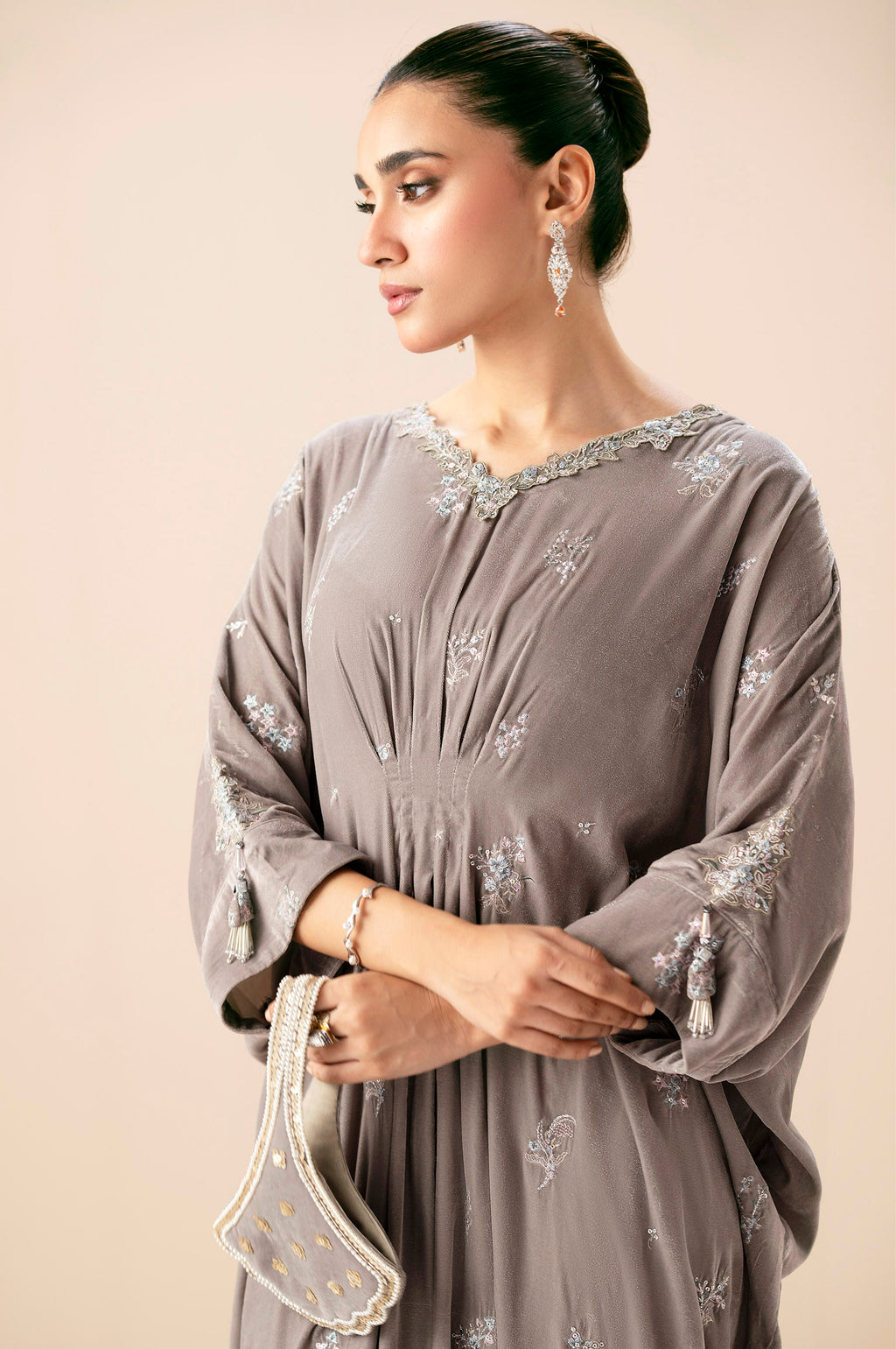 EMBROIDERED KAFTAN
