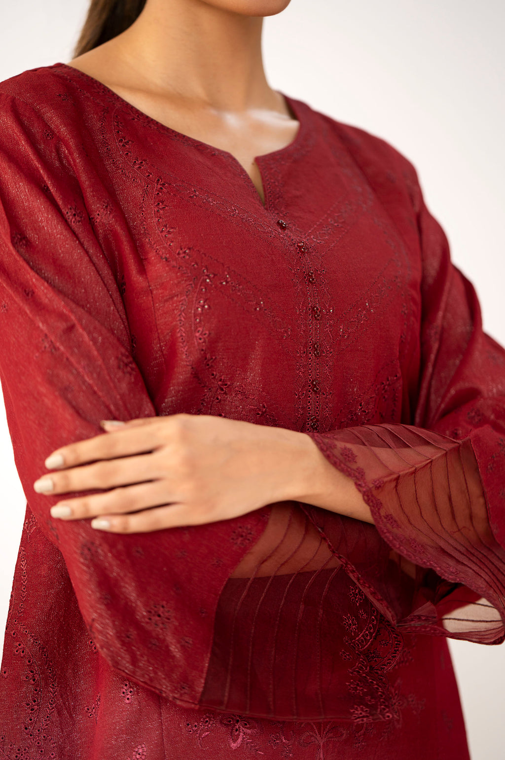 EMBROIDERED SUIT