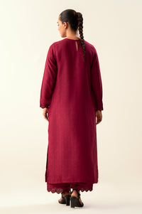 Stitched 2 Piece Embroidered Self Jacquard Suit