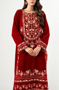 EMBROIDERED SHIRT BOTTOM SUIT