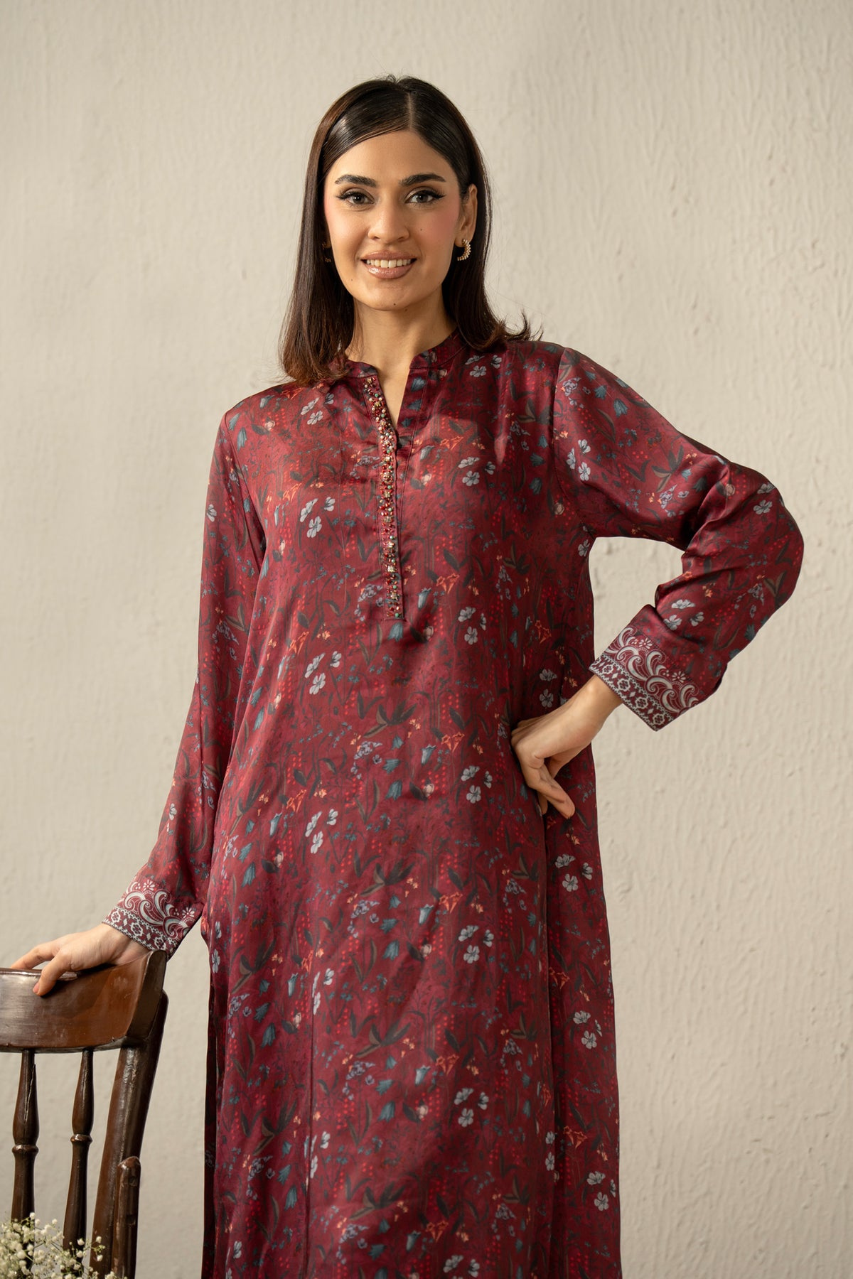 STITCHED SHIRT BOTTOM