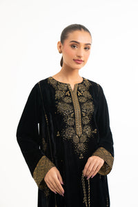 EMBROIDERED VELVET SUIT