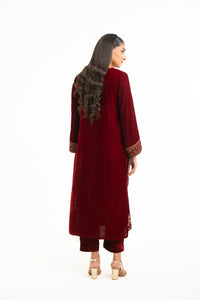 EMBROIDERED VELVET SUIT