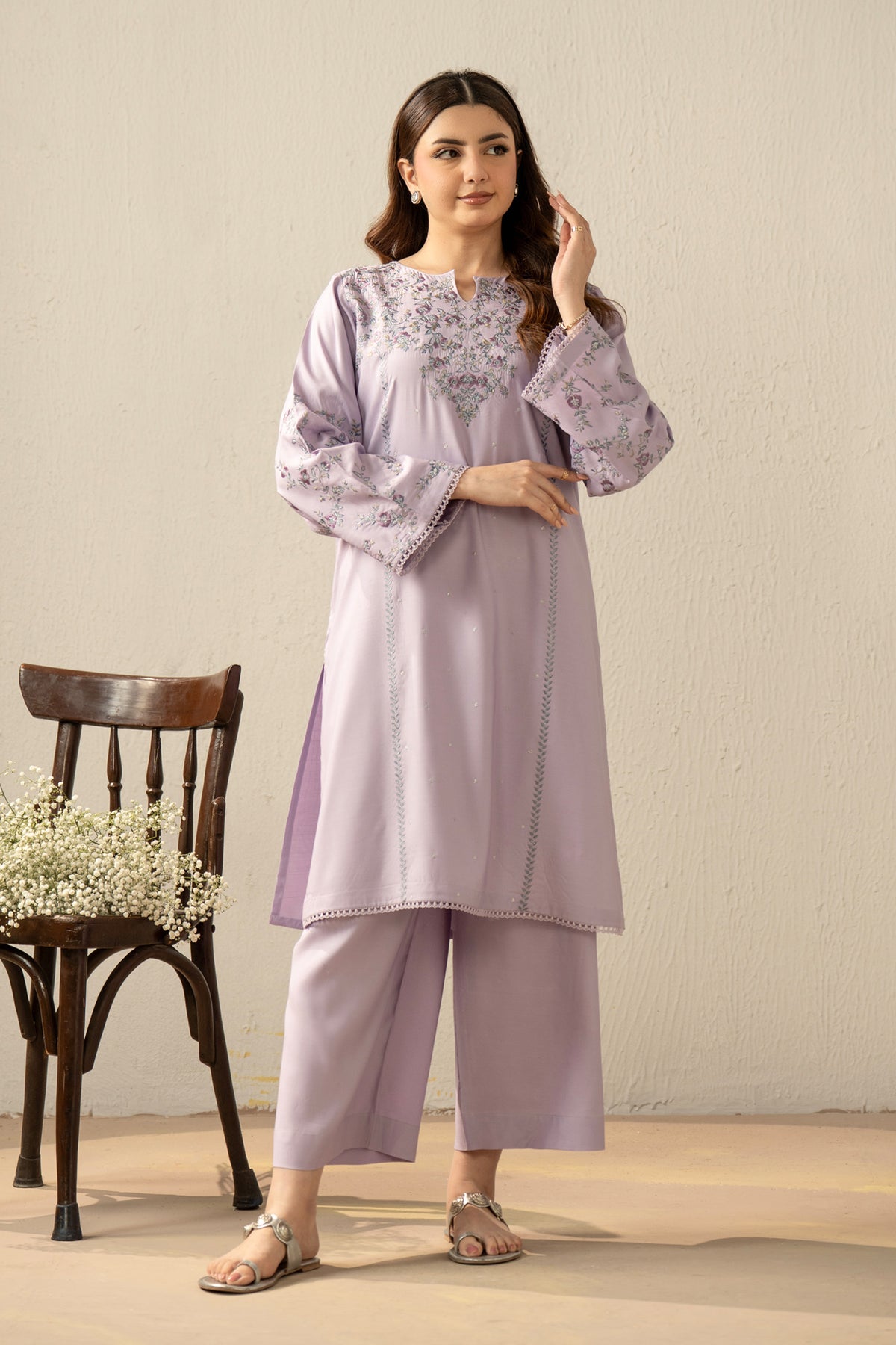 STITCHED 2 PIECE SUIT