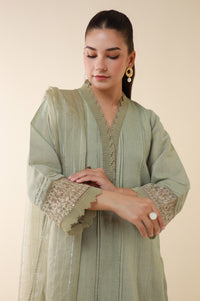 Stitched 3 Piece Embroidered Mysuri Suit