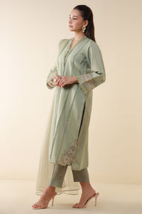 Stitched 3 Piece Embroidered Mysuri Suit