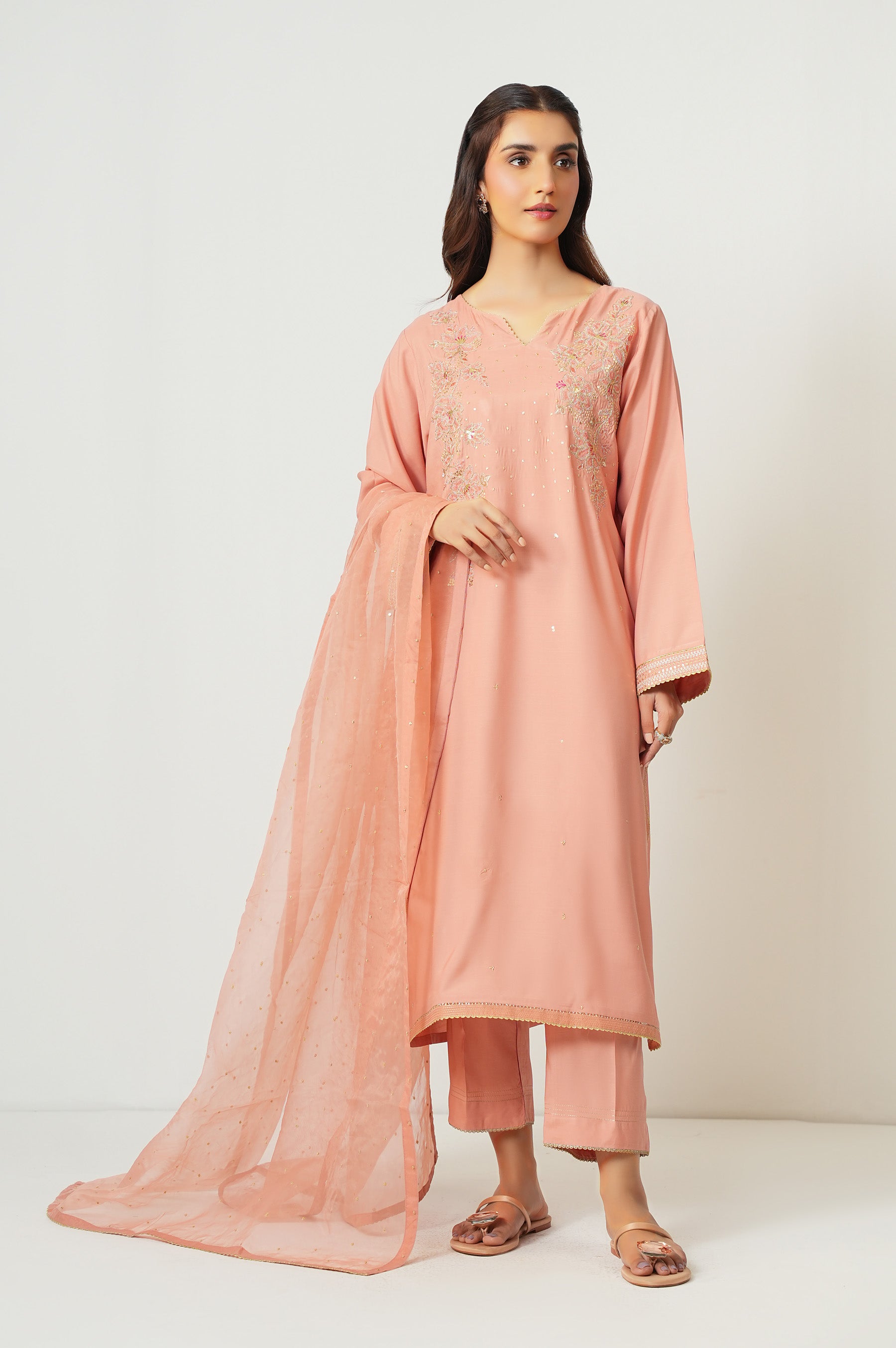 DYED DUPATTA (FACTORY E-OUTLET)