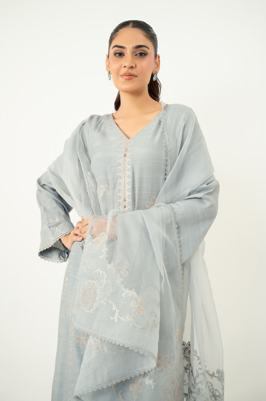 EMBROIDERED SUIT