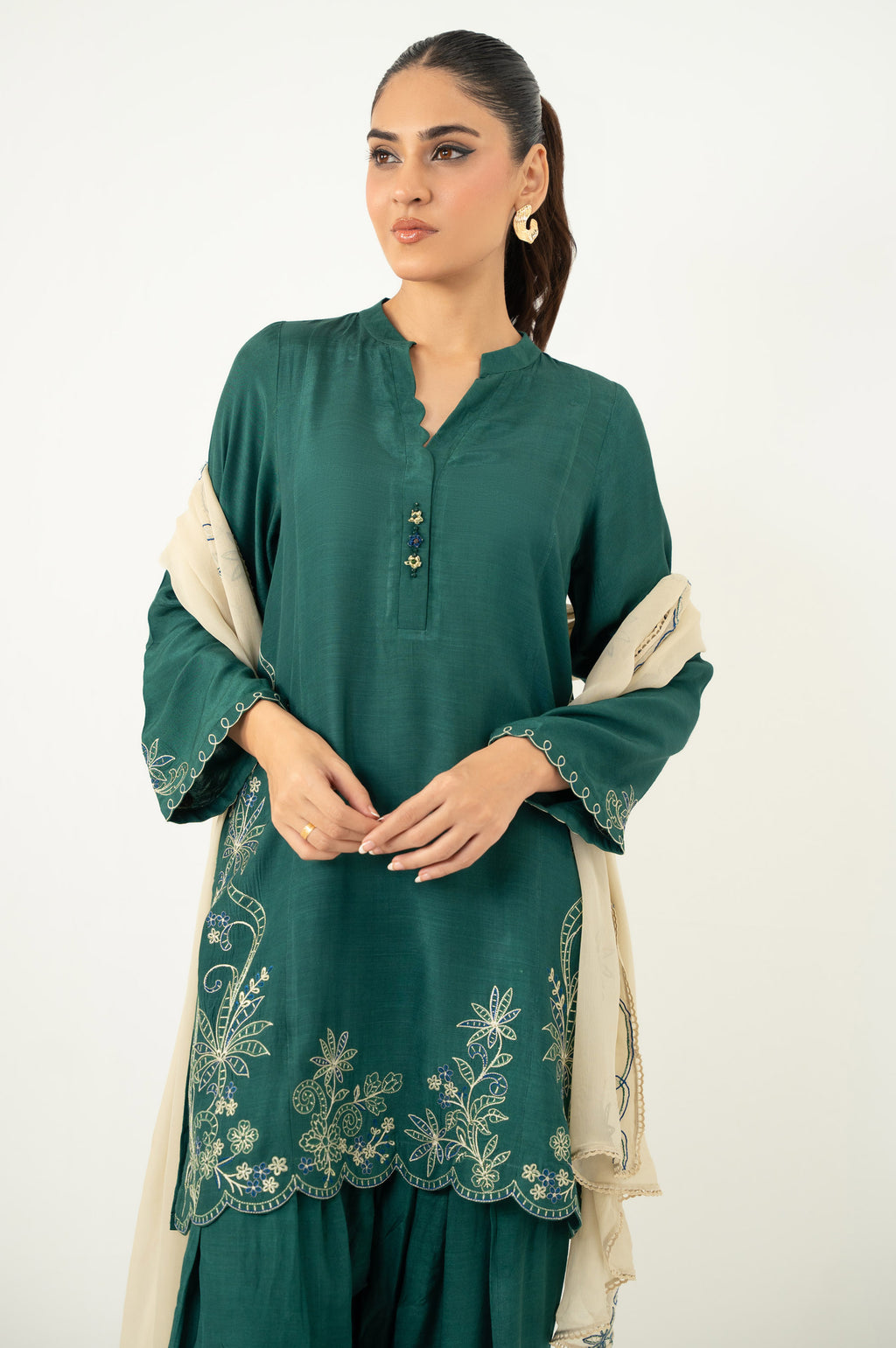 EMBROIDERED SUIT