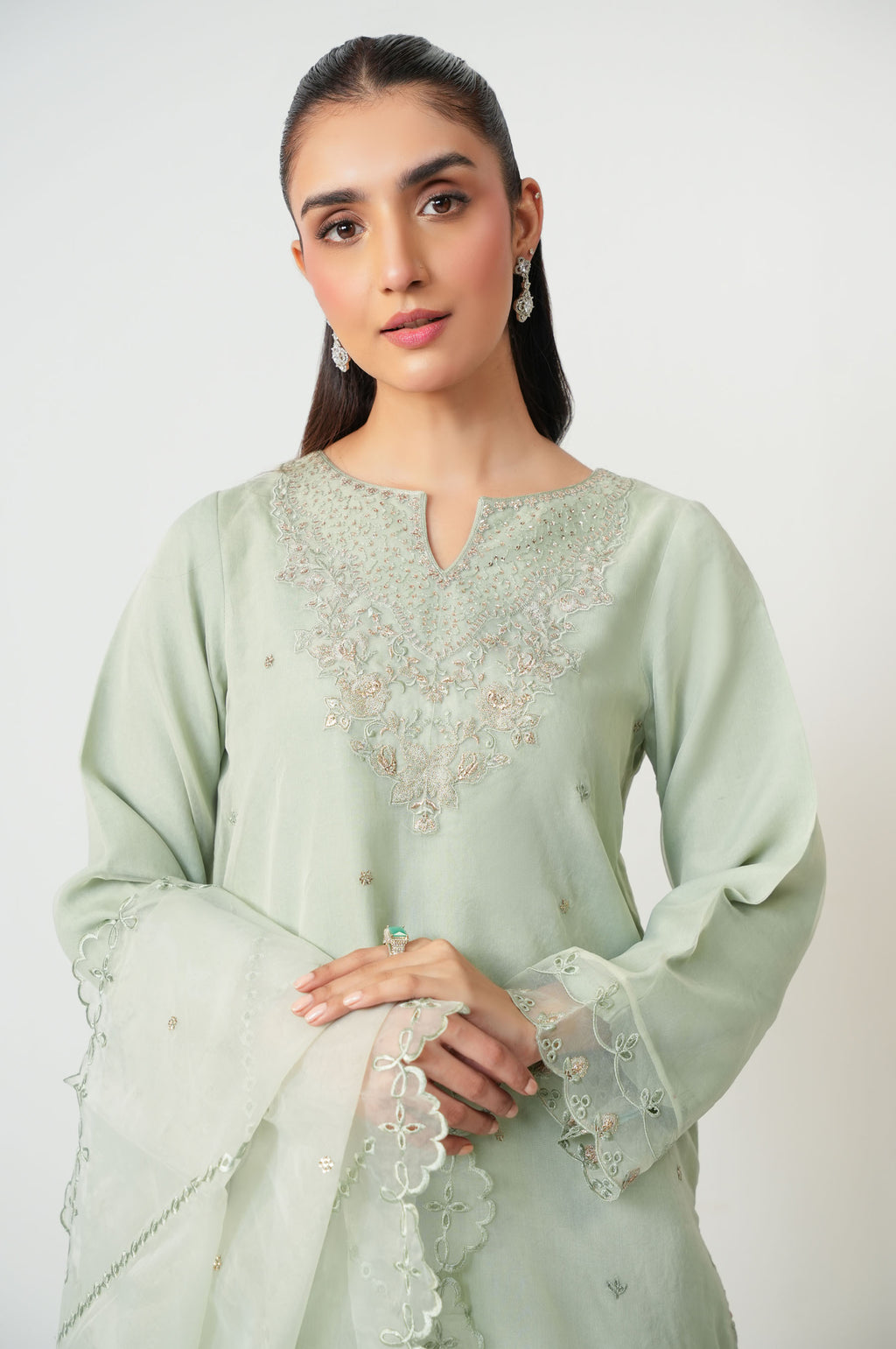 EMBROIDERED SUIT