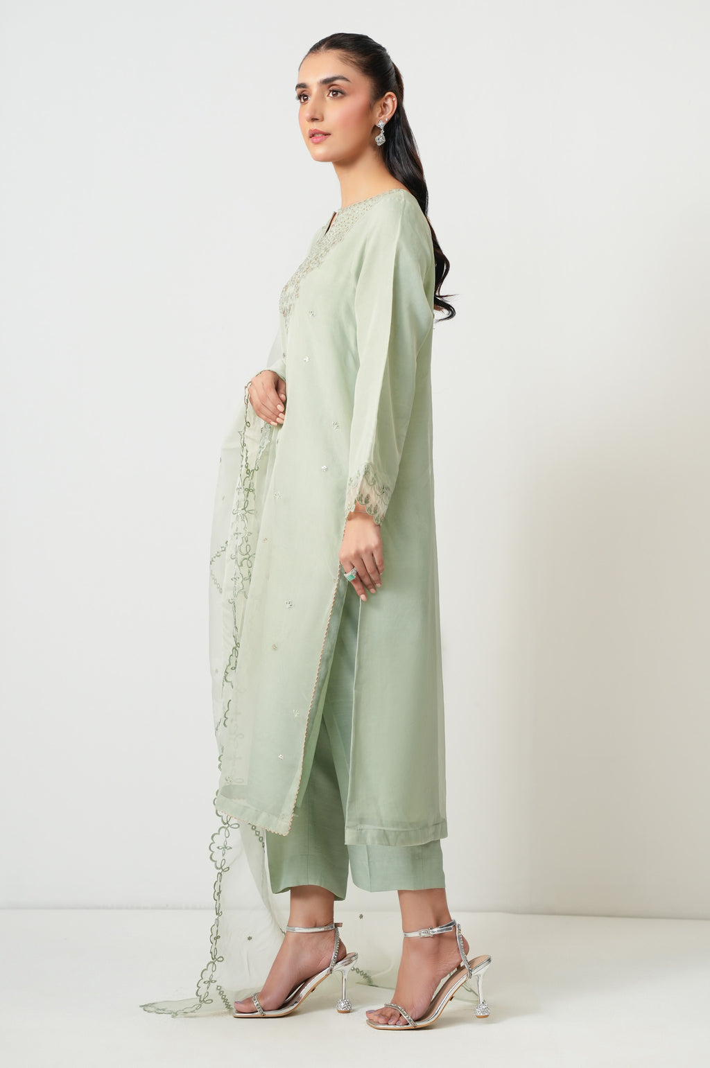 EMBROIDERED SUIT