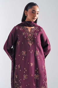 EMBROIDERED ORGANZA SUIT (FACTORY E-OUTLET)