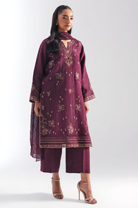 EMBROIDERED ORGANZA SUIT