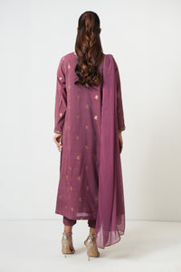 STITCHED EMBROIDERED SUIT (FACTORY E-OUTLET)