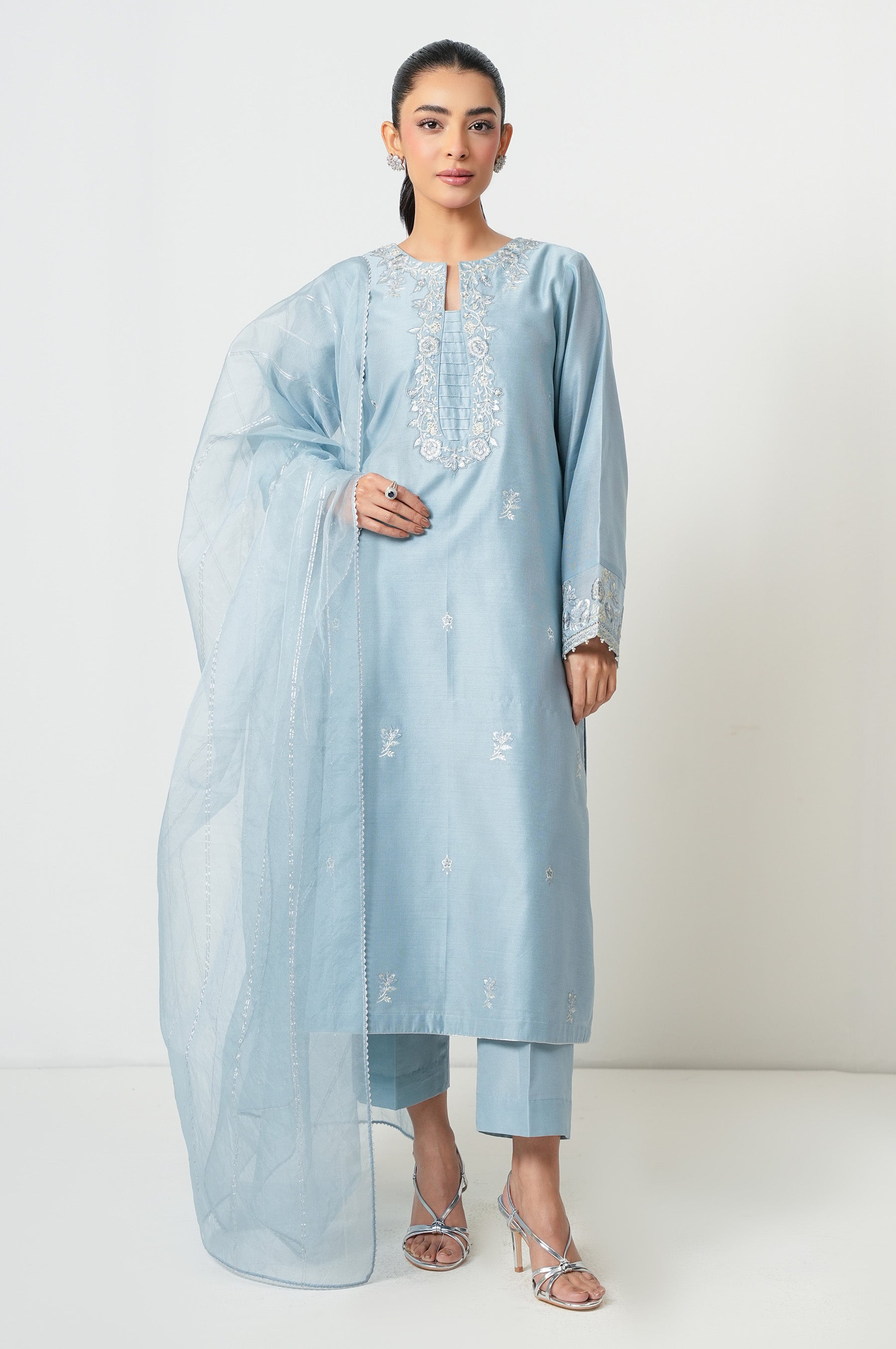 EMBROIDERED SUIT