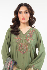 STITCHED EMBROIDERED SHIRT BOTTOM (FACTORY E-OUTLET)