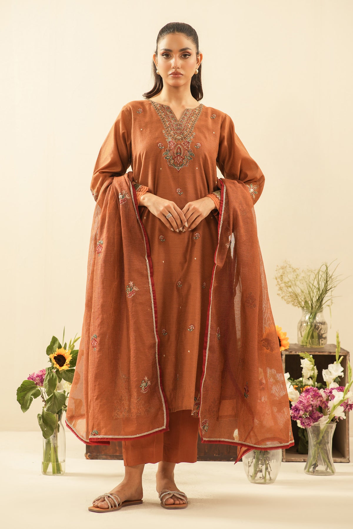 STITCHED 3 PIECE SUIT