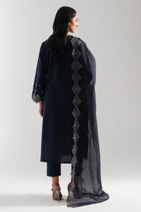 EMBROIDERED CAMBRIC STITCHED 3 PIECE SUIT (FACTORY E-OUTLET)