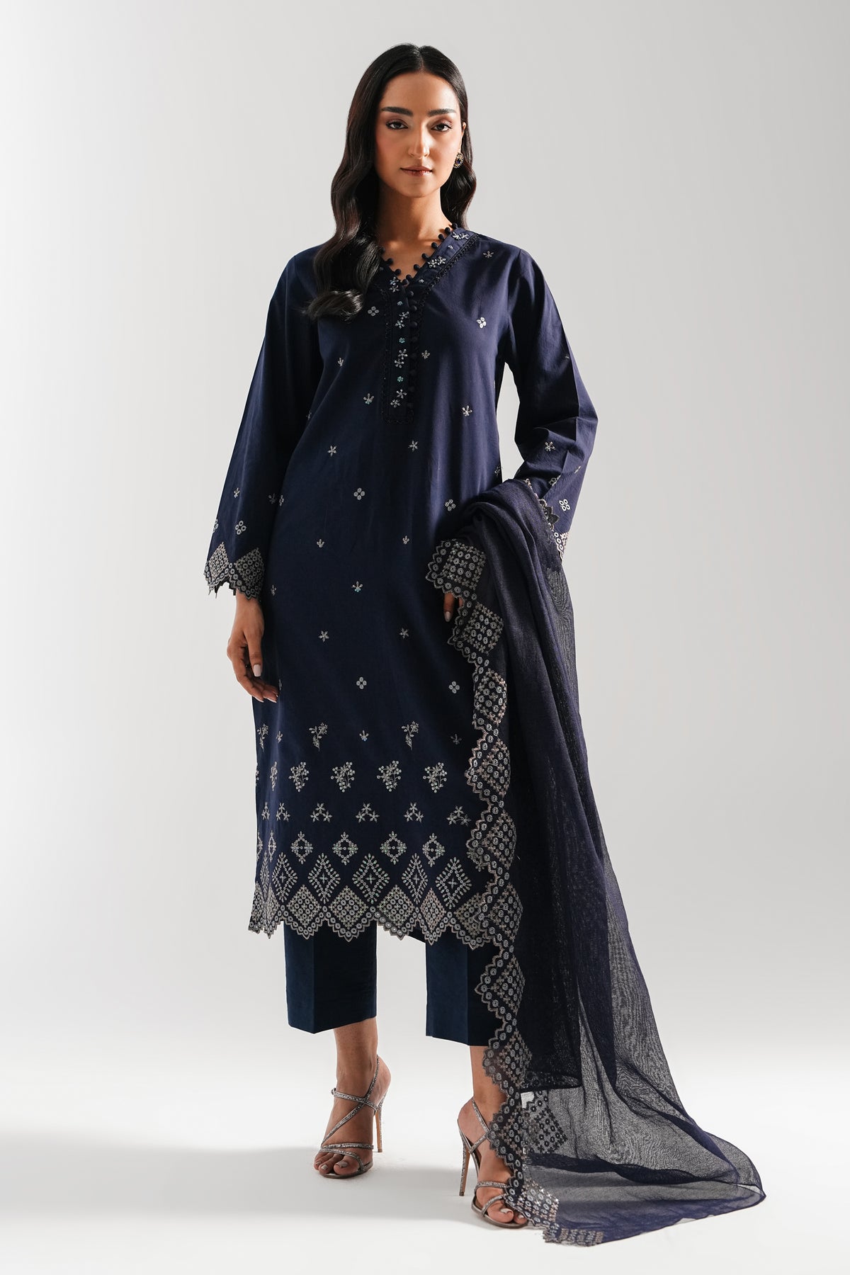 STITCHED 3 PIECE SUIT