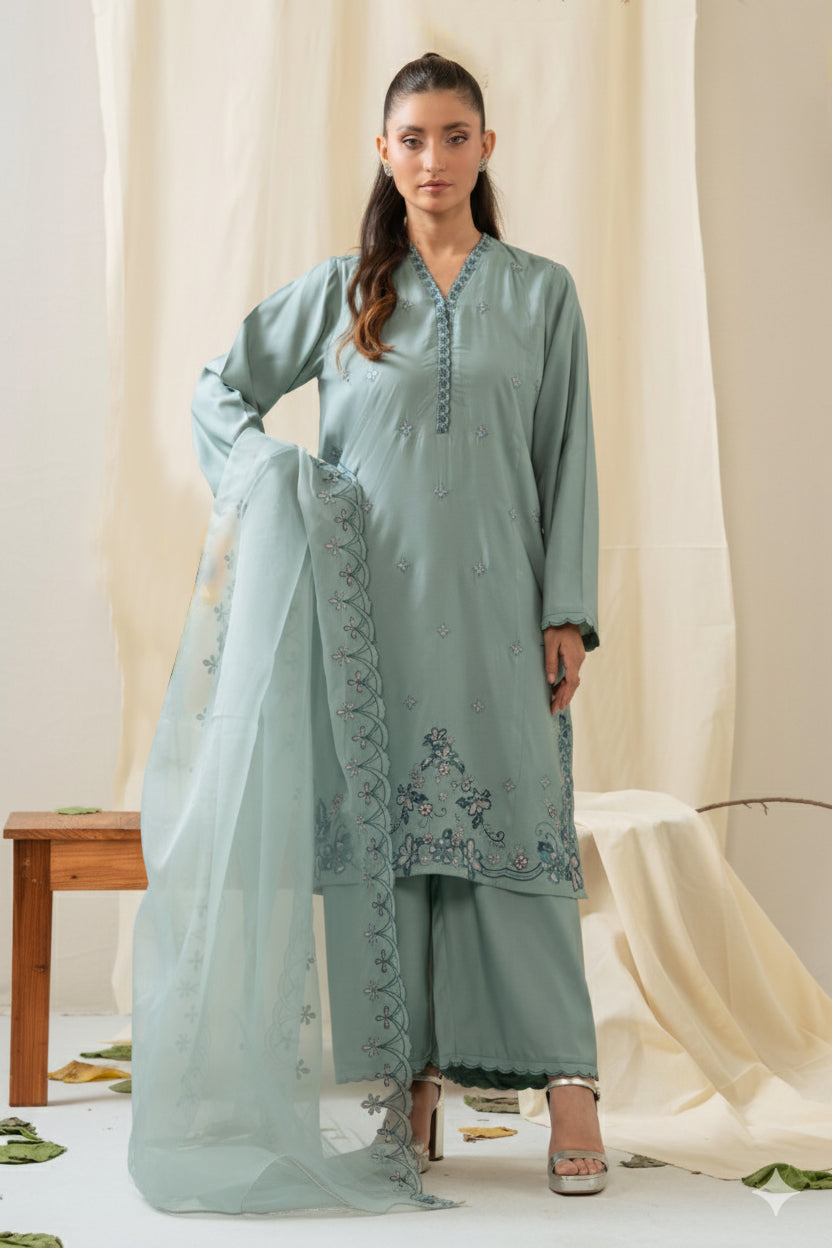STITCHED 3 PIECE SUIT