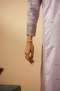 EMBROIDERED CAMBRIC ZARI STITCHED 3 PIECE SUIT