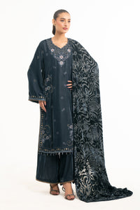 EMBROIDERED VELVET SUIT