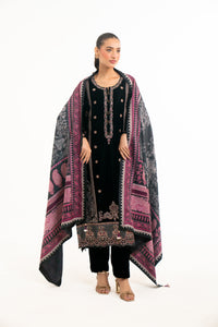 EMBROIDERED VELVET SUIT