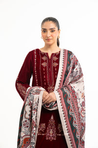 EMBROIDERED VELVET SUIT